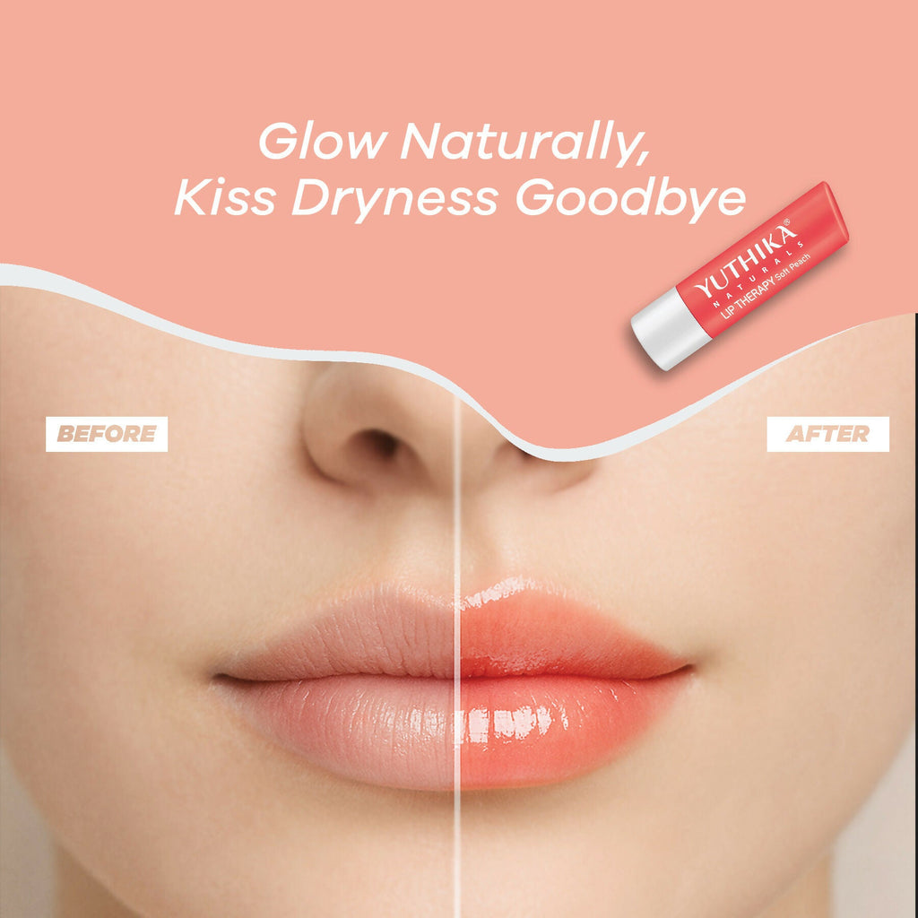 Yuthika Moisturizing Lip Balm – Soft Peach