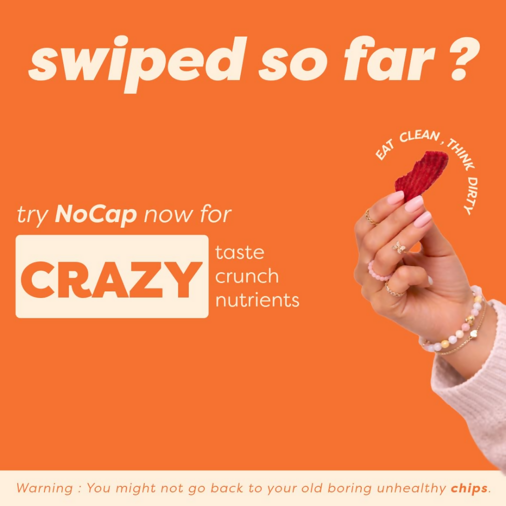 Nocap foods Zero Guilt Healthy Mix Chips - Classic Masala
