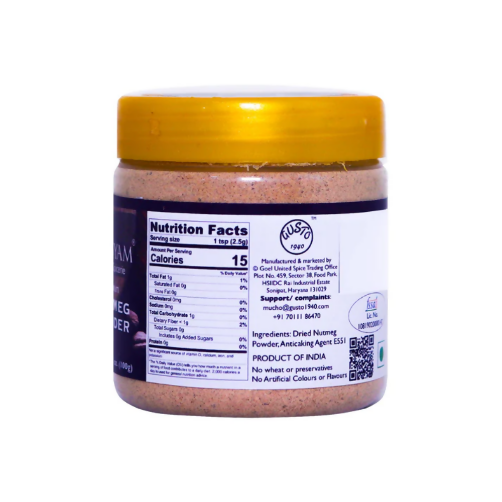 Tassyam Organics Nutmeg Powder