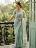 Shree Shyam Fashion Rama Linen Saree