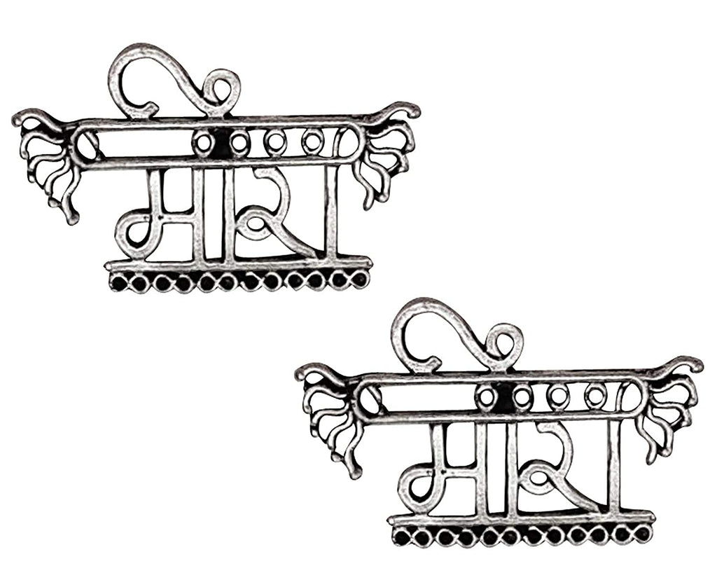 Silver-Plated Alloy Silver Oxidised Ring And Earring Combo - The Pari