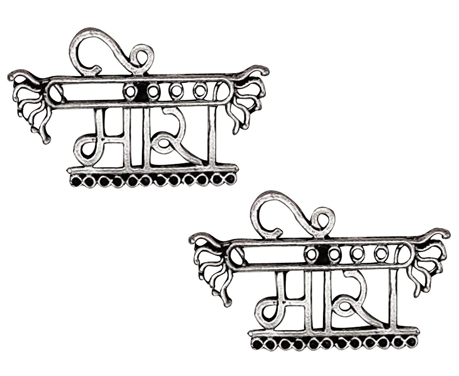 Silver-Plated Alloy Silver Oxidised Ring And Earring Combo - The Pari