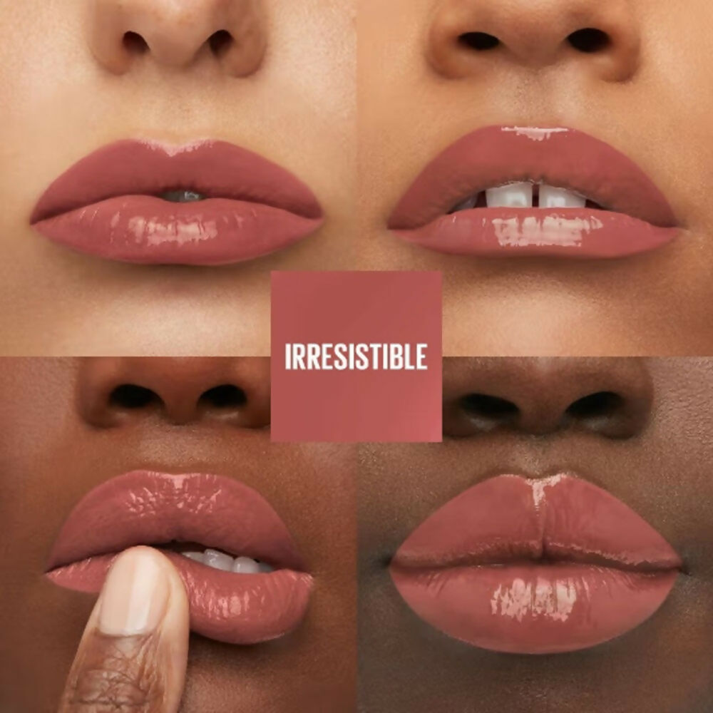 Maybelline New York Super Stay Vinyl Ink Liquid Lipstick, Instant Shine Lasts Up To 16H - Irresistible
