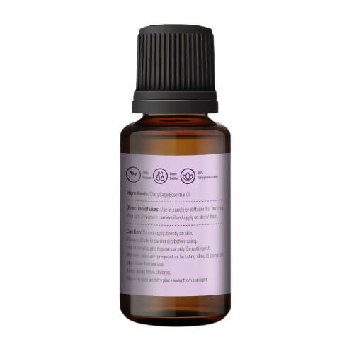 Korus Essential Clary Sage Essential Oil - Therapeutic Grade