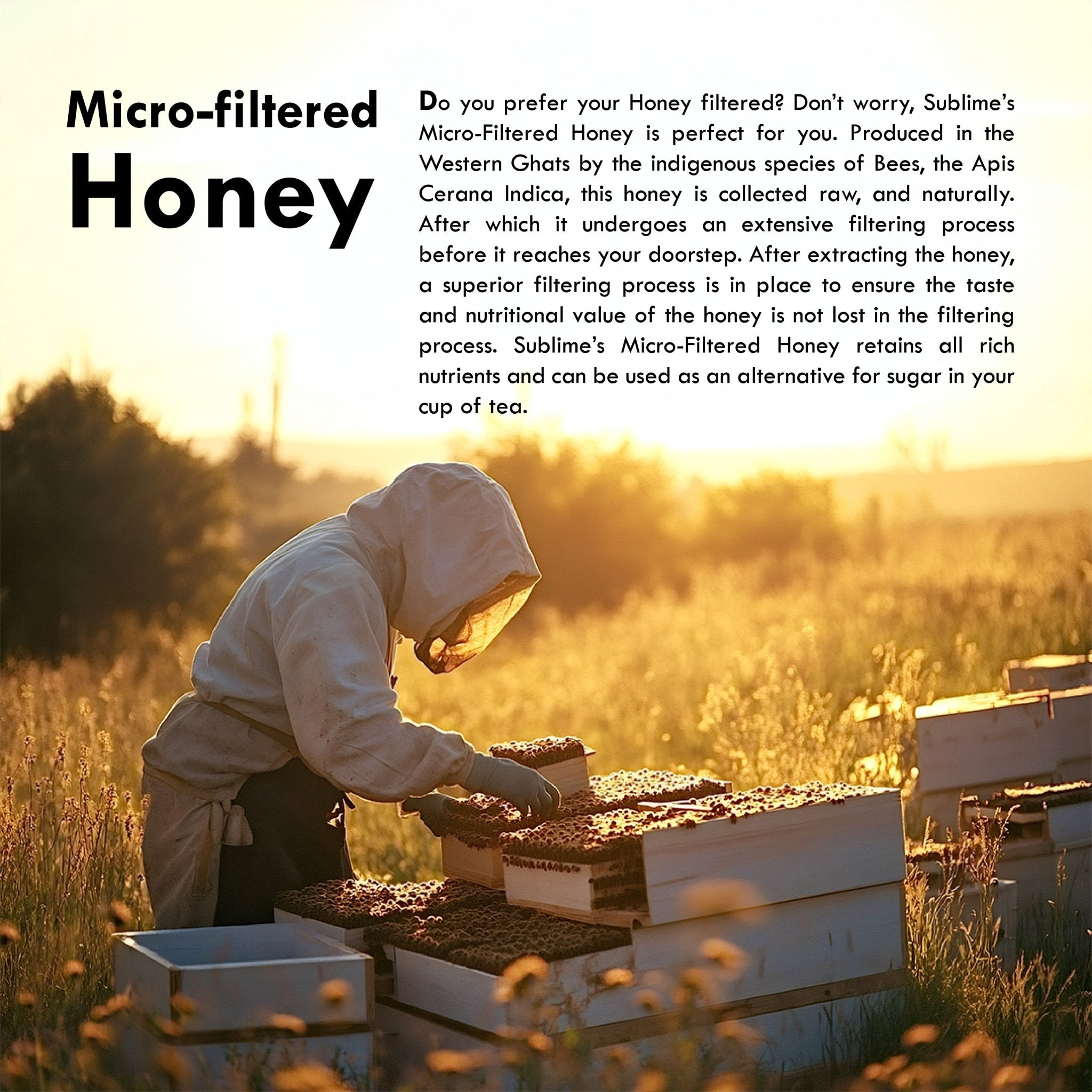 Sublime Inspiring Awe Micro Filtered Honey