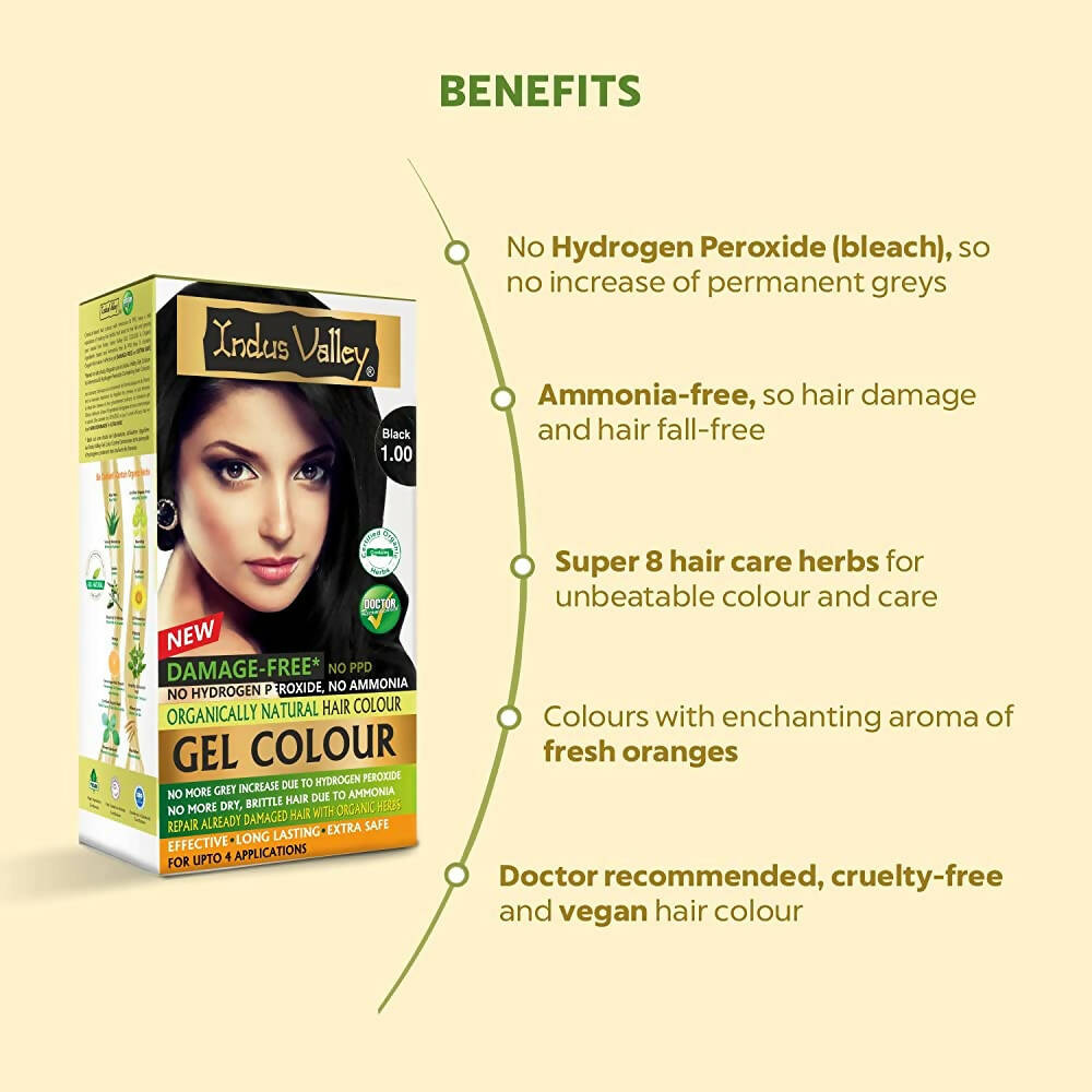 Indus Valley Damage-Free Gel Hair Color