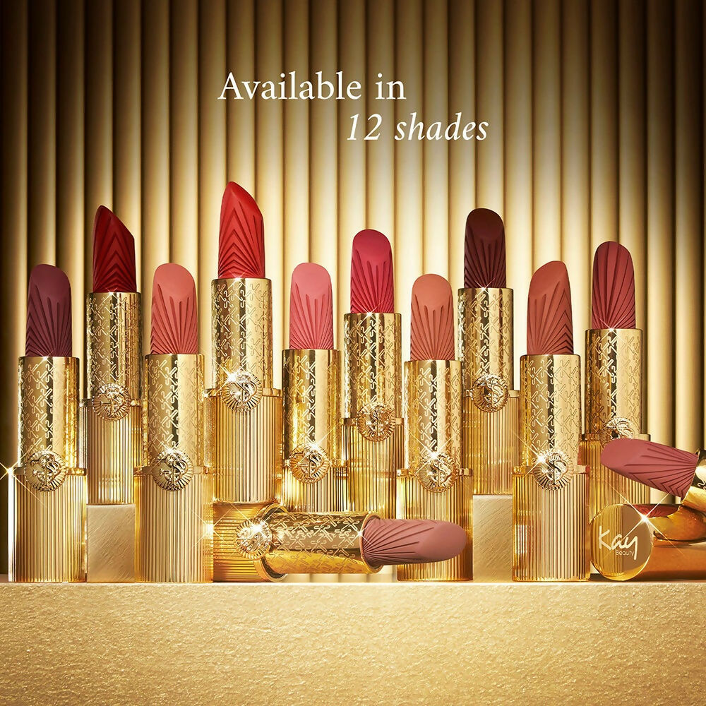 Kay Beauty x Falguni Shane Peacock Luxe Matte Lipstick - Mulberry Cashmere