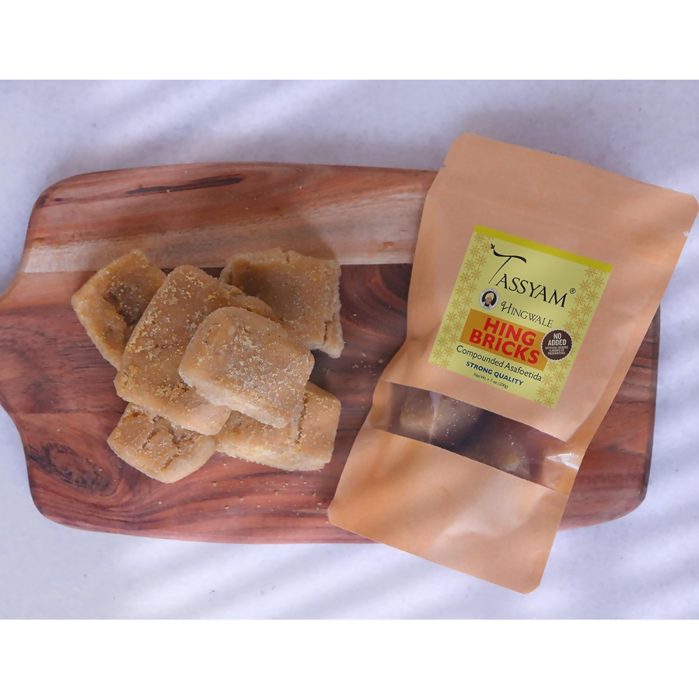 Tassyam Organics Hingwale Compounded Hing Bricks