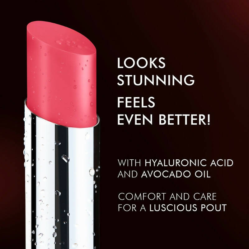 Lakme Absolute Skin Dew Satin Lipstick - 204 Pink Bae