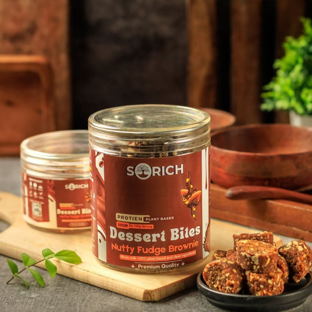 Sorich Organics Nutty Fudge Brownie Bites