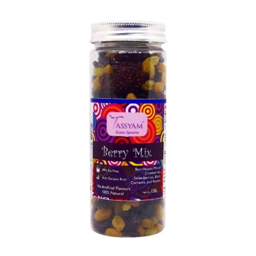 Tassyam Organics Berry Mix Cranberries, Strawberries & Currants
