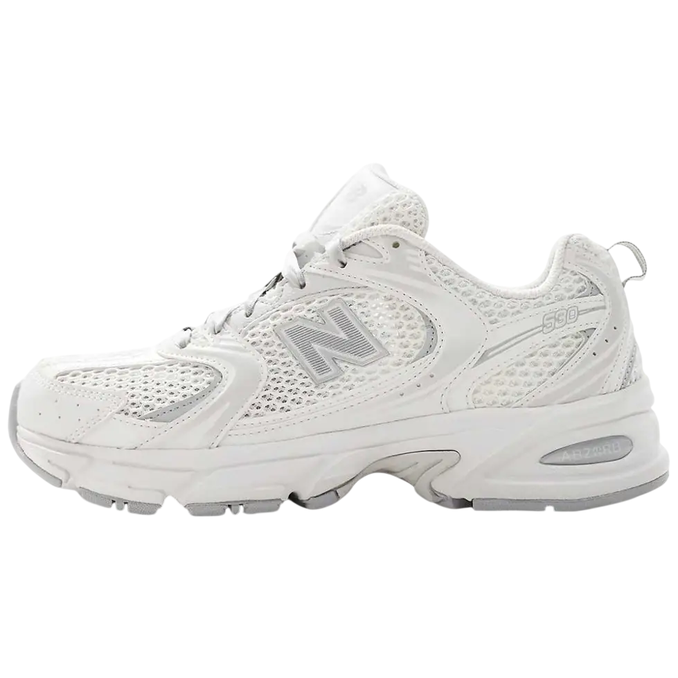 New Balance 530 Ribbon Laces White Beige Silver (Women's)