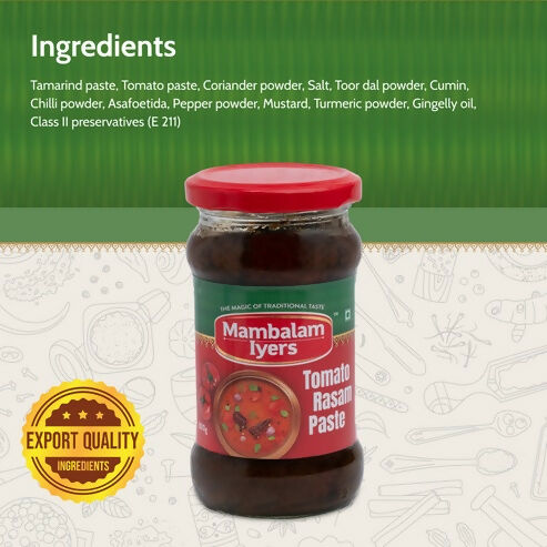 Mambalam Iyers Tomato Rasam Paste