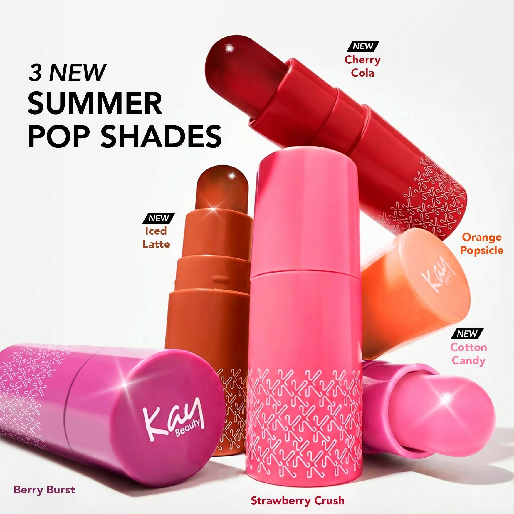 Kay Beauty Jelly Lip & Cheek Popsicle Wand - Berry Burst