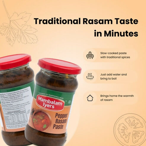 Mambalam Iyers Pepper Rasam Paste