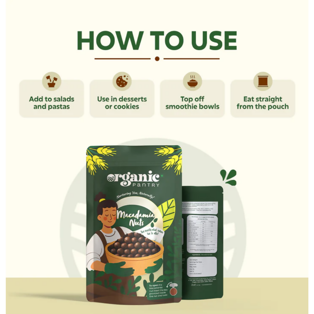 Organic Pantry Macadamia Nuts