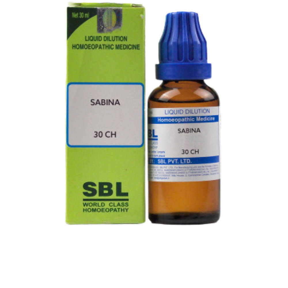 SBL Homeopathy Sabina Dilution