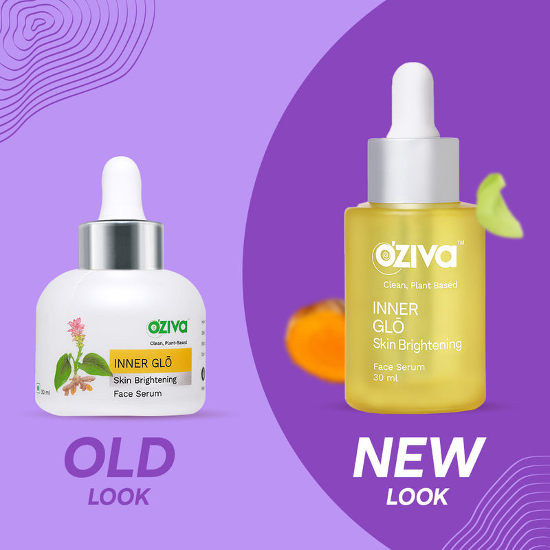 OZiva Plant Based Inner Glo Skin Brightening Face Serum