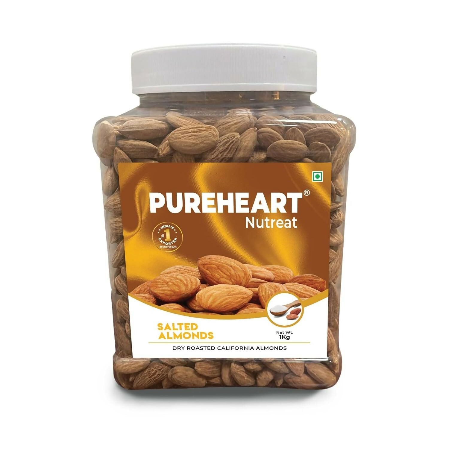 Pureheart Dry Roasted Nutreat Salted Almonds