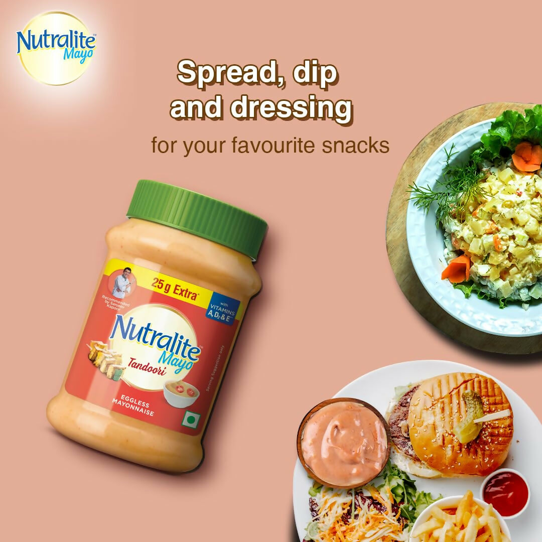 Nutralite Tandoori Mayo|Eggless Mayonnaise