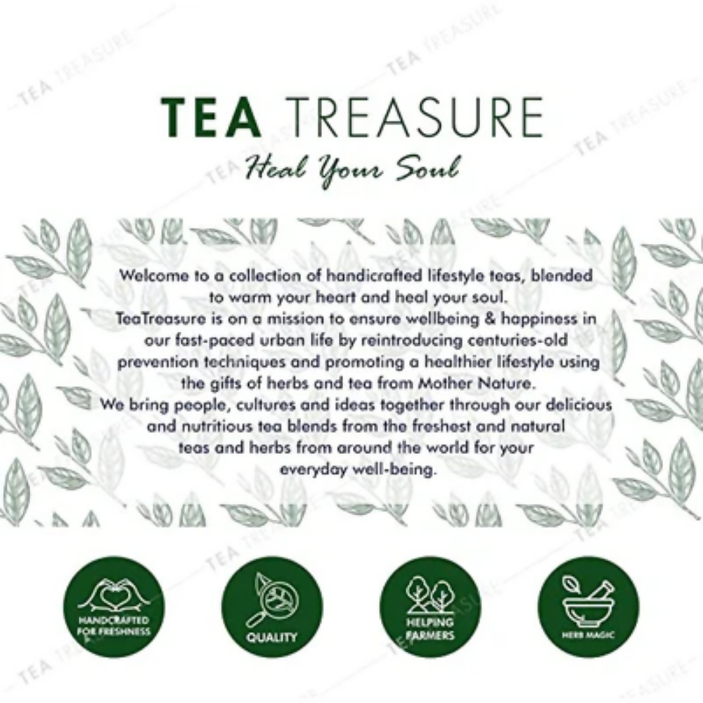 Tea Treasure Hibiscus Green Tea Bags