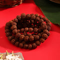 Pujashree Rudraksh Mala Large – Traditional Prayer Mala for Spiritual Healing, Chanting & Devotion