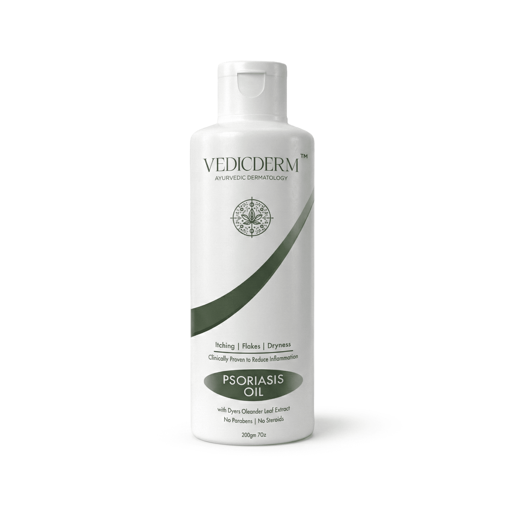 Vedicderm Psoriasis Oil 2-in-1 Skin + Scalp Relief Oil