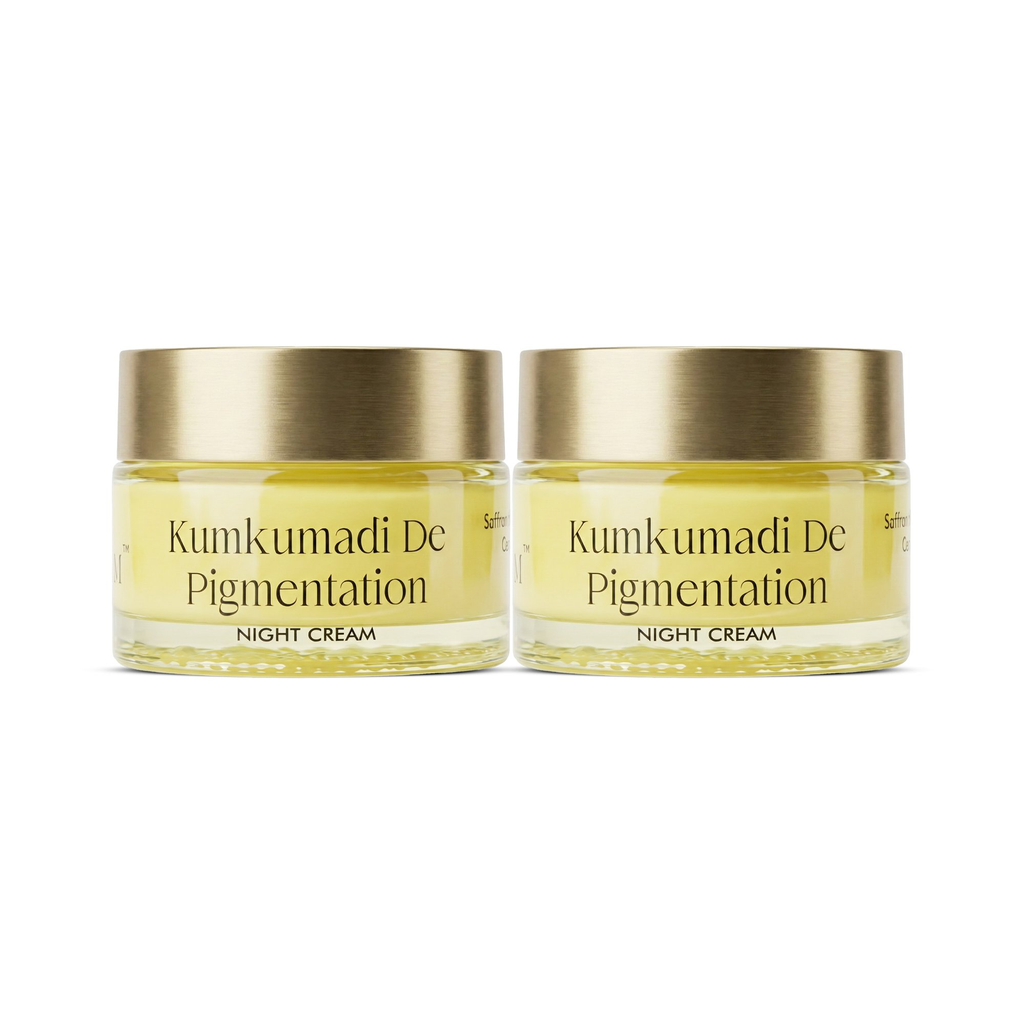 VedicDerm Kumkumadi De Pigmentation Night Cream with Saffron & Ceramides