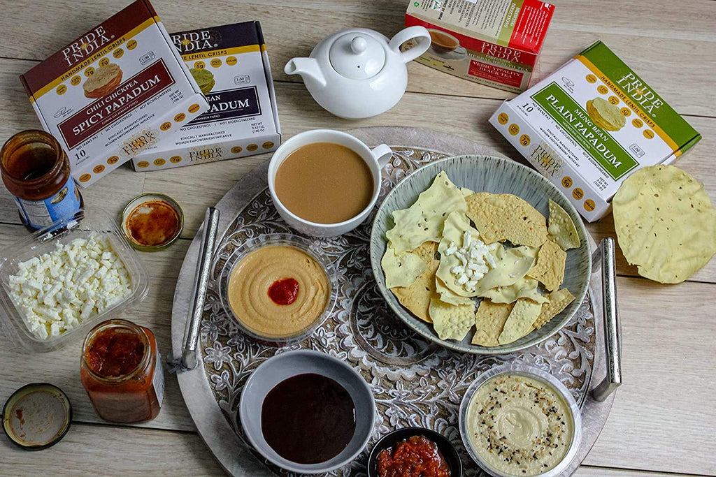 TIKKA CURRY MUNG BEAN PAPADUM LENTIL CRISP