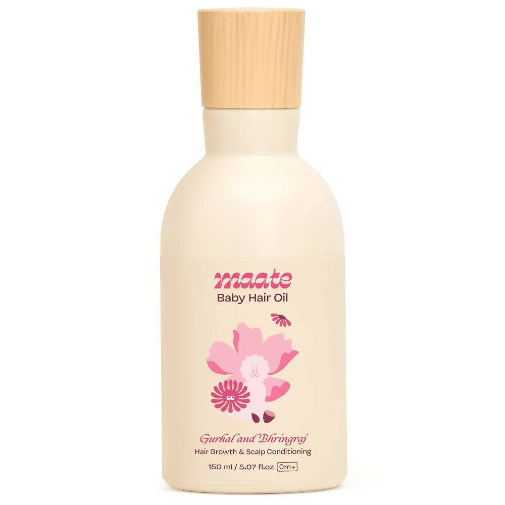Maate Baby Hair Oil | Protein Rich Oil for Baby Hair Growth