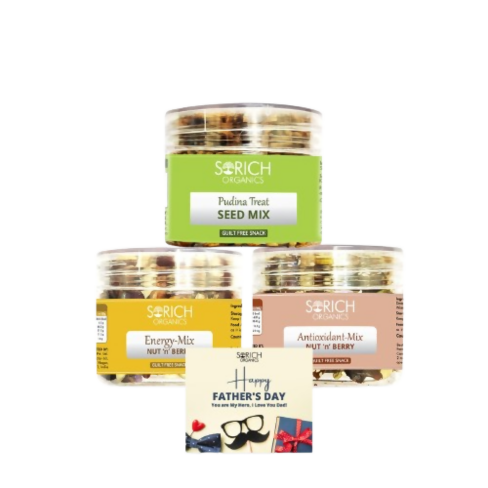 Sorich Organics Energy Mix, Antioxidant Mix & Pudina Seeds Mix
