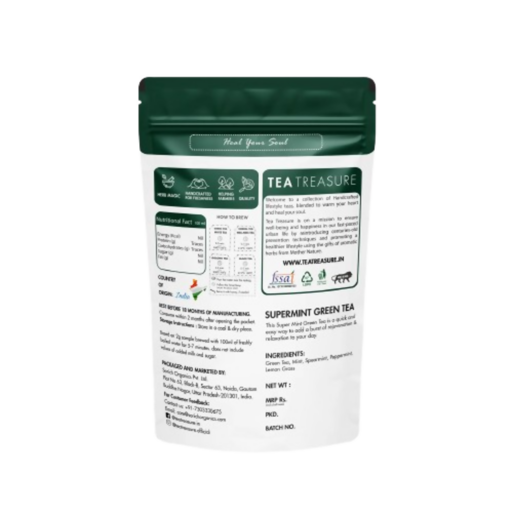 Tea Treasure Loose Leaf Supermint Tea