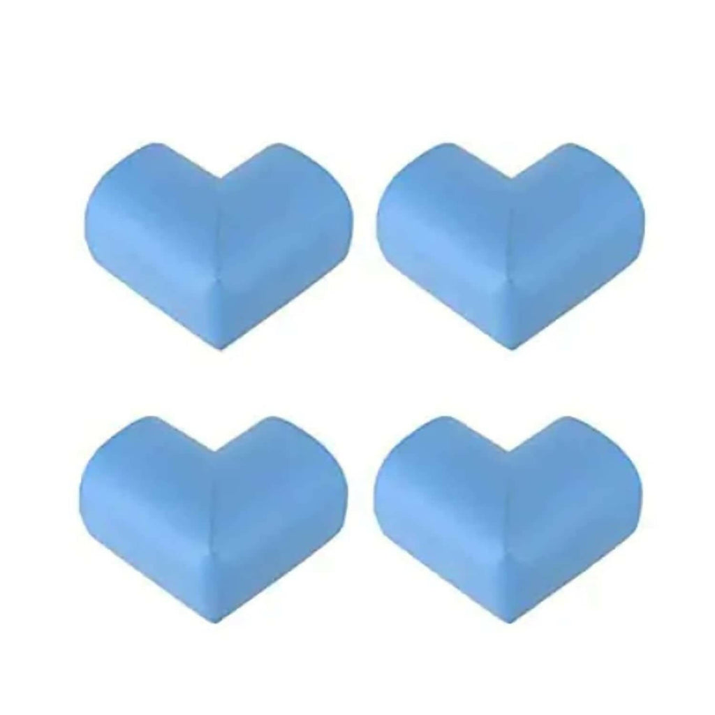 Safe-O-Kid Set of 16 Corner L Shaped Corner Guards for Kids safety- Blue-Small