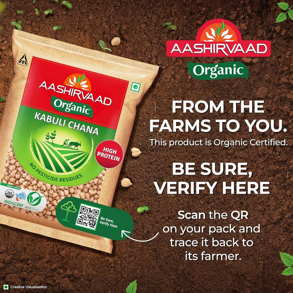 Aashirvaad Organic Kabuli Chana