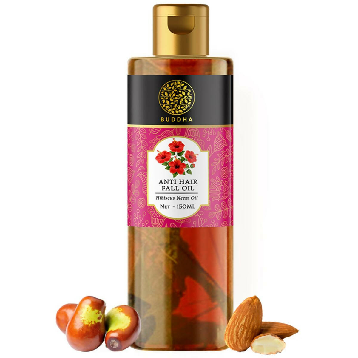 Buddha Natural Anti Hair Fall Hair Oil - For New Hair Growth And Stop Hair Fall