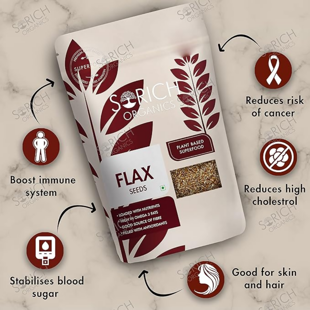 Sorich Organics Raw Flax Seeds & Pumpkin Seeds