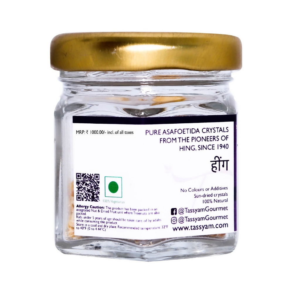 Tassyam Organics Laxmi Chand Strong Raw Hing Crystals