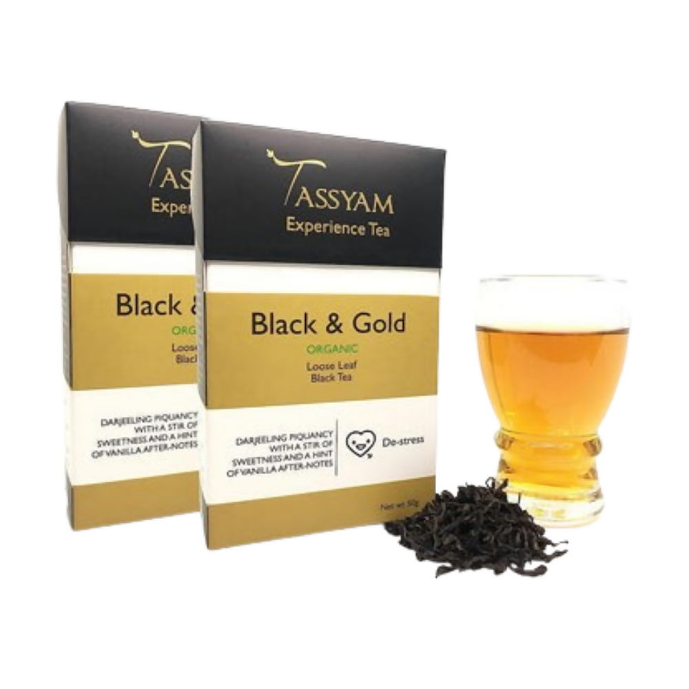 Tassyam Organics Black & Gold Tea