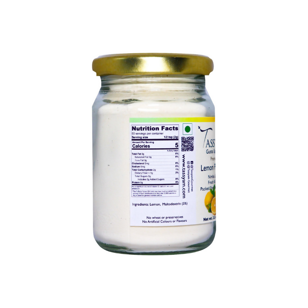 Tassyam Organics Lemon Powder