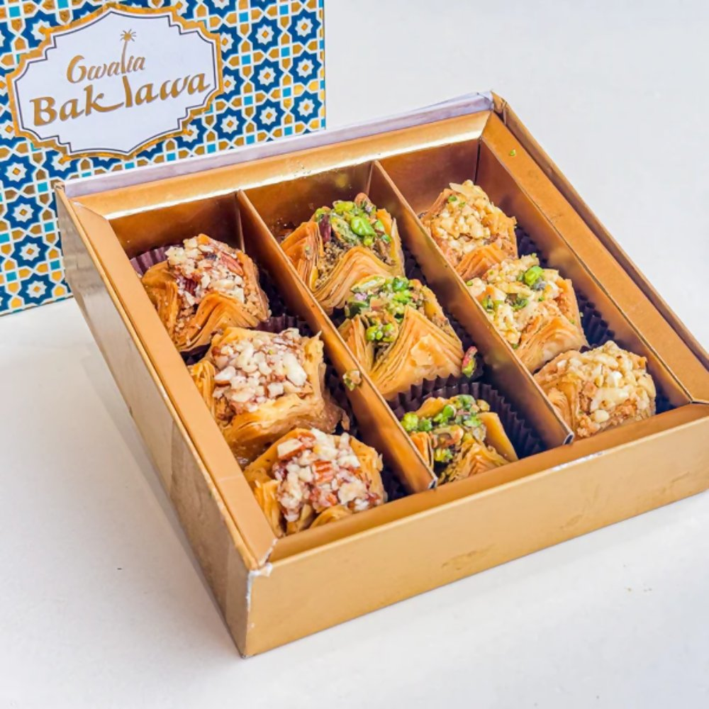Gwalia Sweets Assorted Tart Baklawa Box