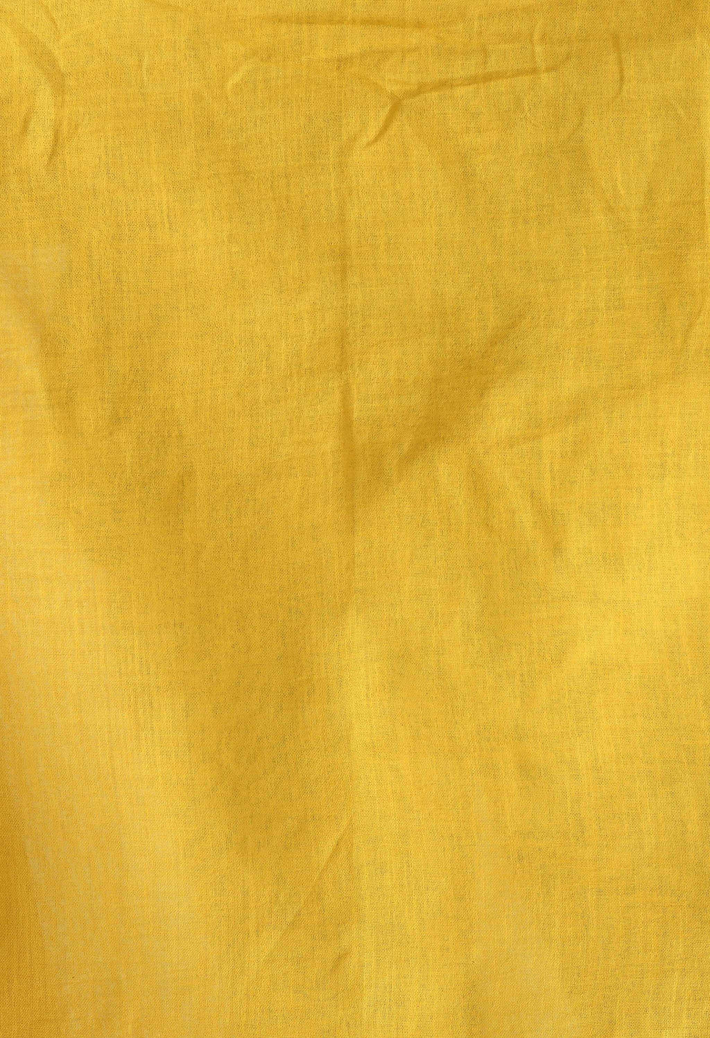 Mominos Fashion Moeza Yellow Bhagalpuri Handloom Silk Linen Saree with unstitched Blouse piece