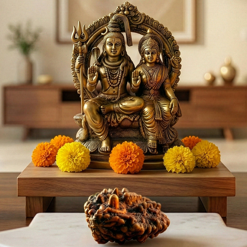 Pujashree Shivling Rudraksh – Divine Rudraksha for Lord Shiva Blessings, Spiritual Growth & Protection