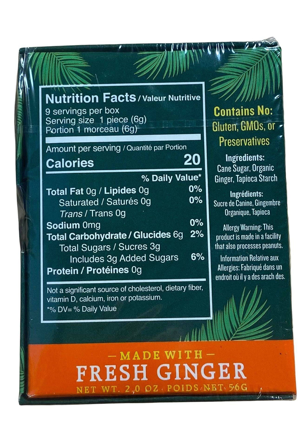 Ginger Chews, Reeds