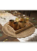 Wood estate Original Wooden Bourbon Drinking Water Glass Gifts