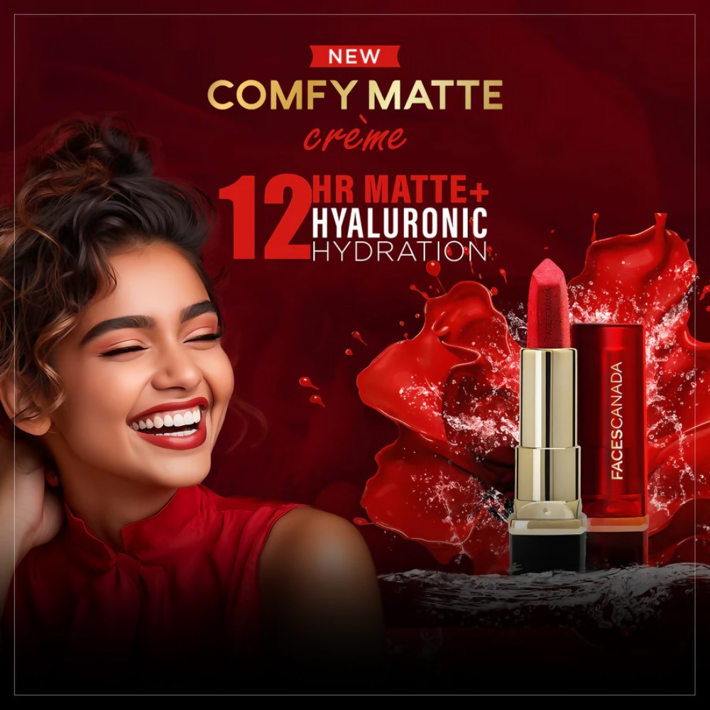 Faces Canada Comfy Matte Creme Lipstick - Livin It Up 16