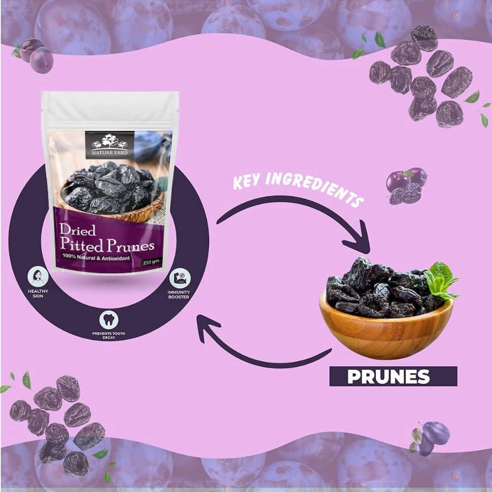 Nature Yard Organic Pitted Prunes Dry fruit