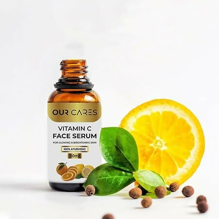 Our Cares Vitamin C Daily Glow Face Serum for Men & Women