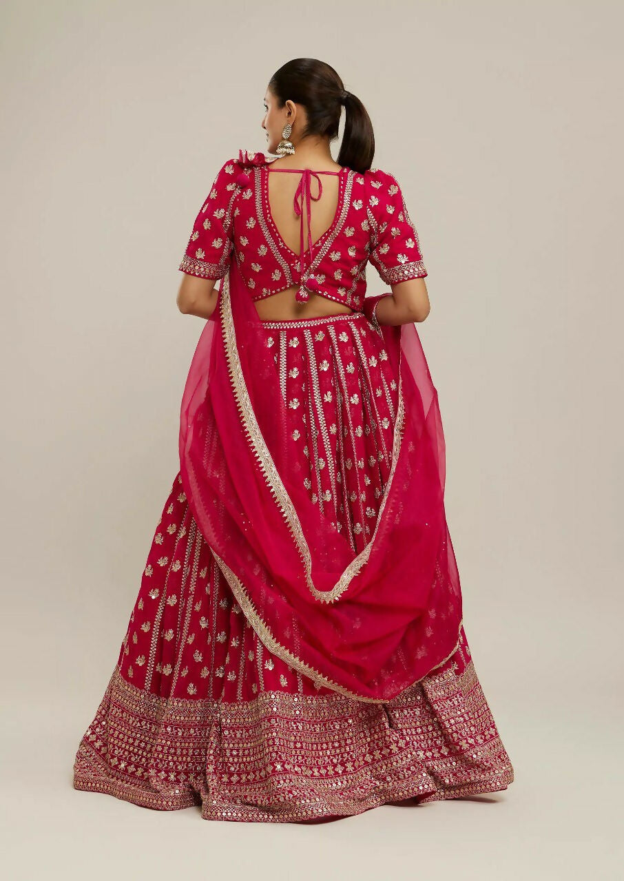 Lehenga Mart Designer Indian Wedding Lehenga Choli-Pink