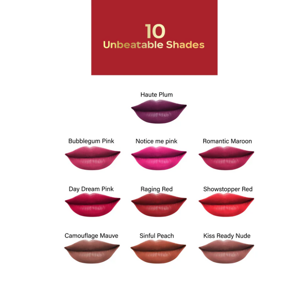 Faces Canada 3 in 1 LongStay Matte Lipstick - Bubblegum Pink 04