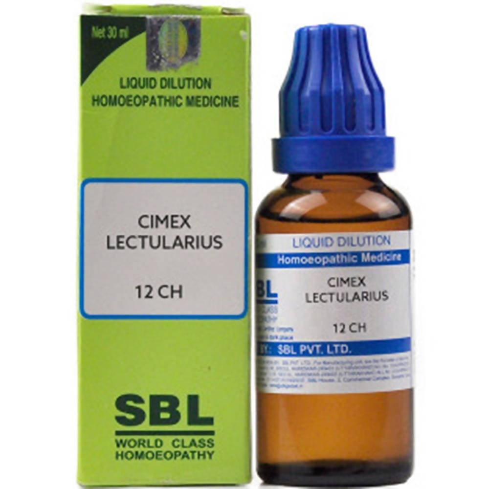 SBL Homeopathy Cimex Lectularius Dilution